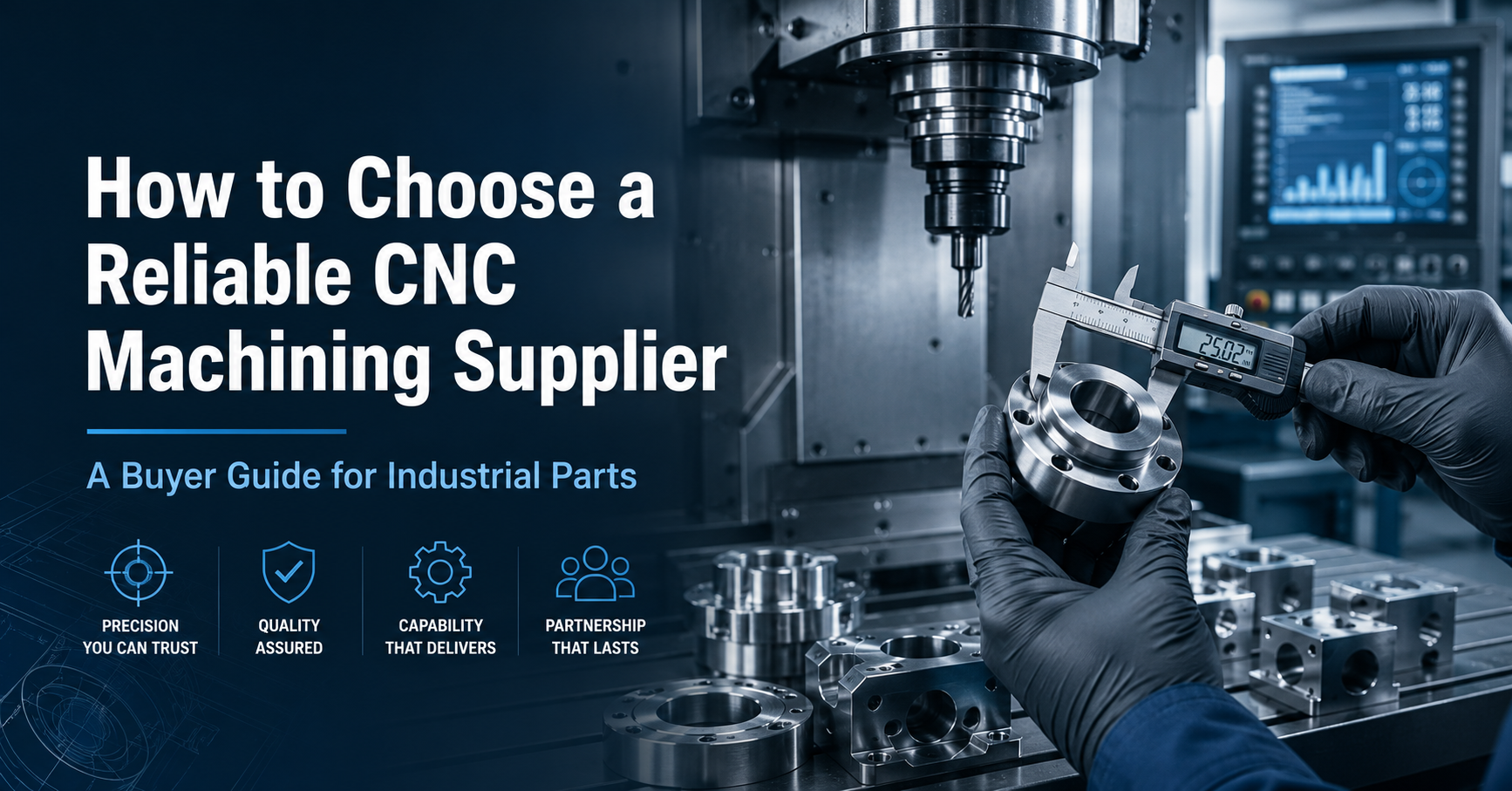 How to Choose a Reliable CNC Machining Supplier for Industrial Parts