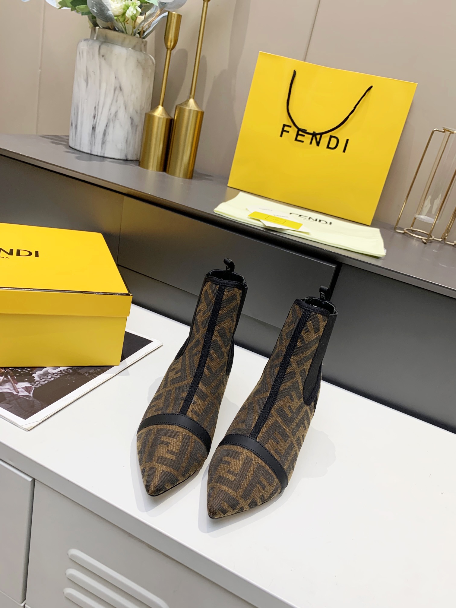 ботильоны Fendi