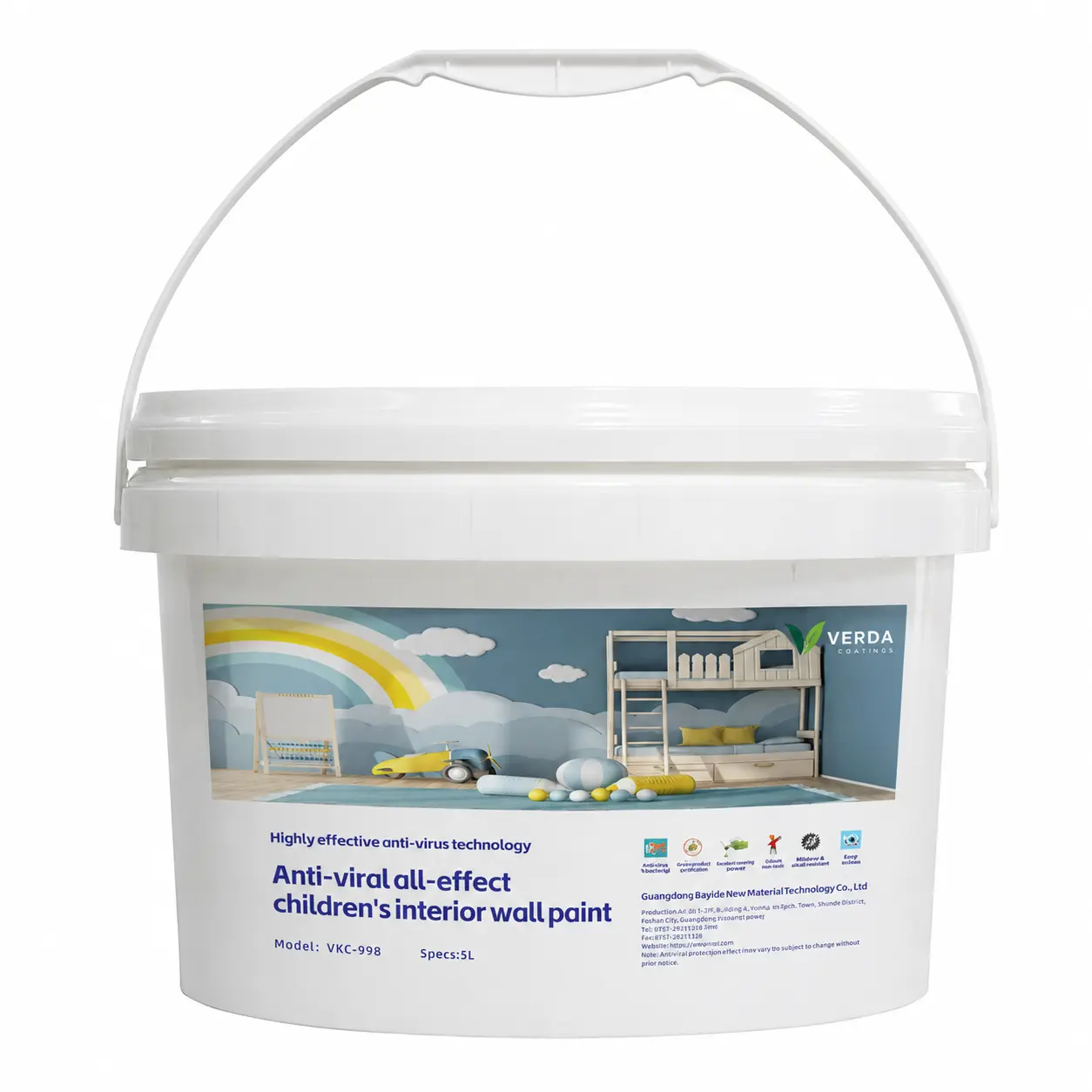 Interior Wall Paint Manufacturer Guide for Children’s Rooms