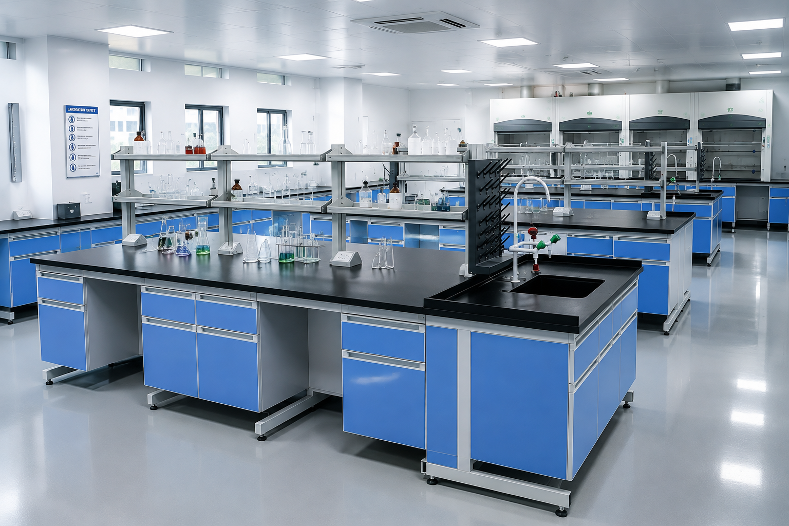 Laboratory Island Bench: The Heart of Efficient Laboratory Workflow