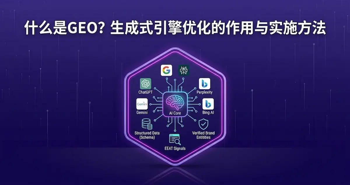 什么是GEO?生成式引擎优化的作用与实施方法