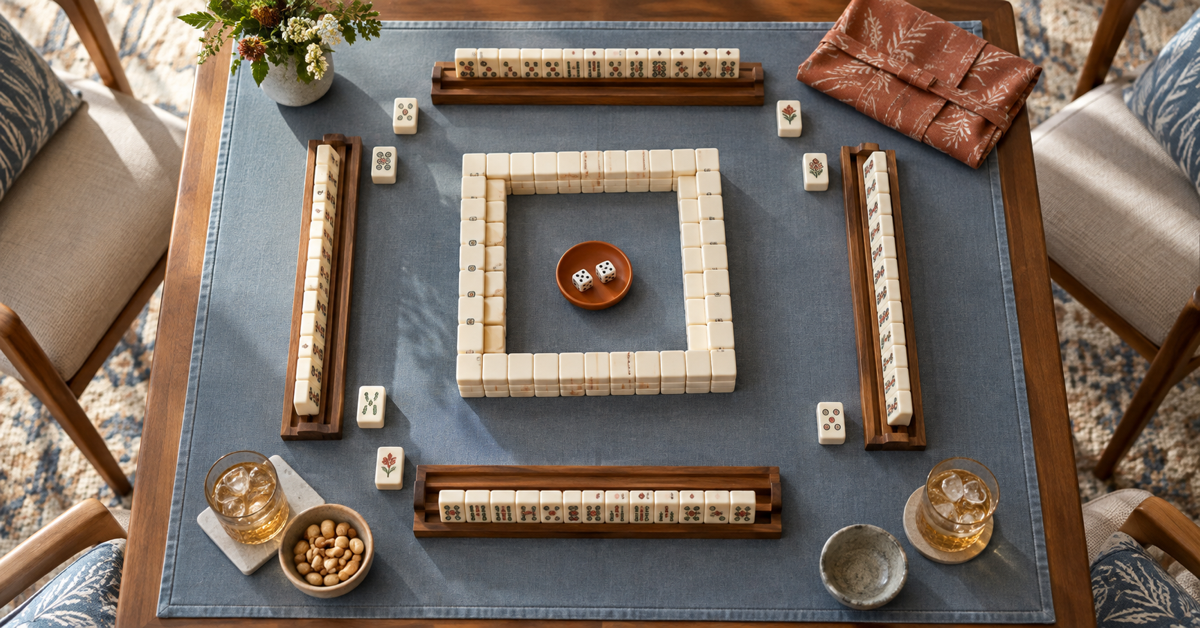 How to Set Up an American Mahjong Table: A Four-Seat Reset Guide