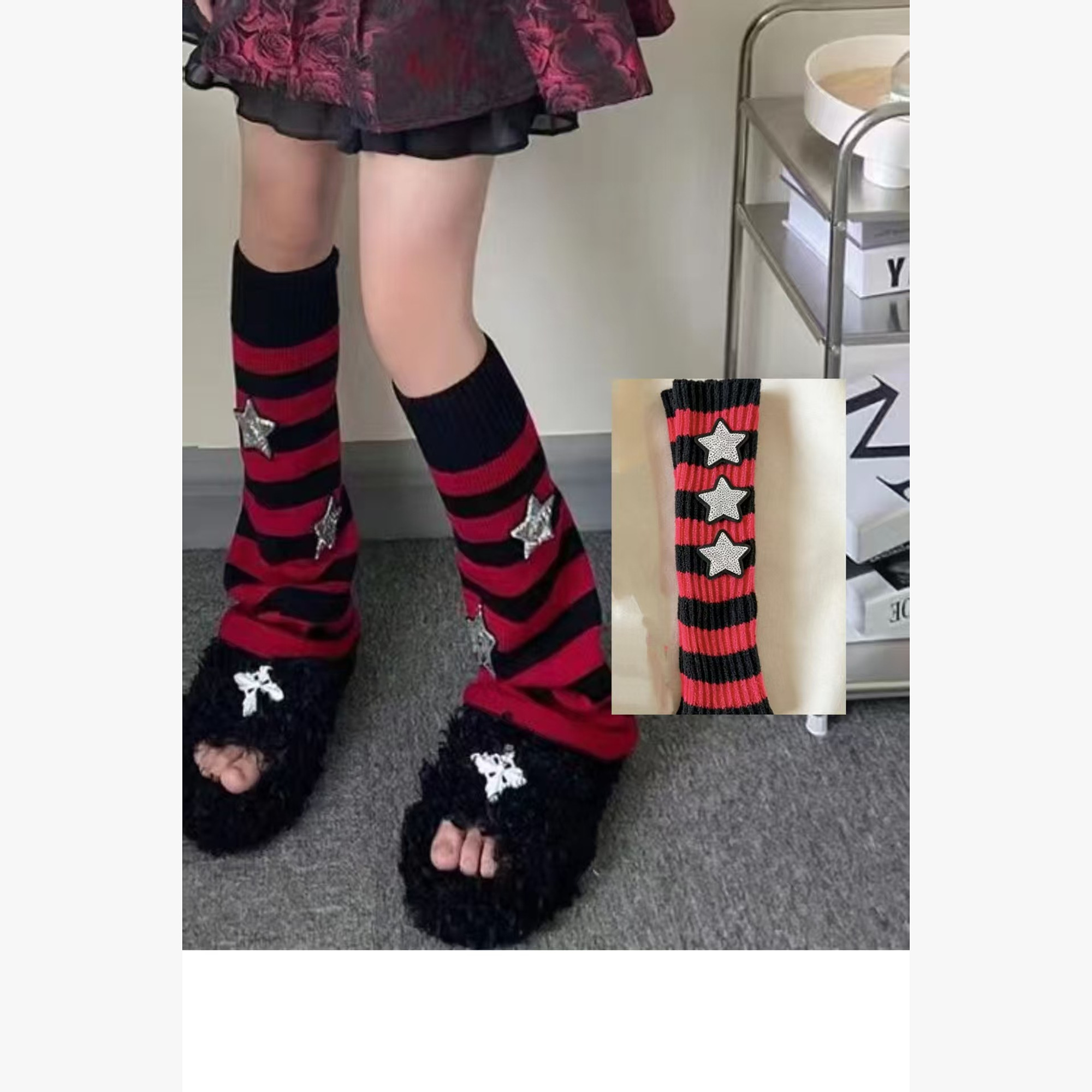QF-010 leg warmers detail 2