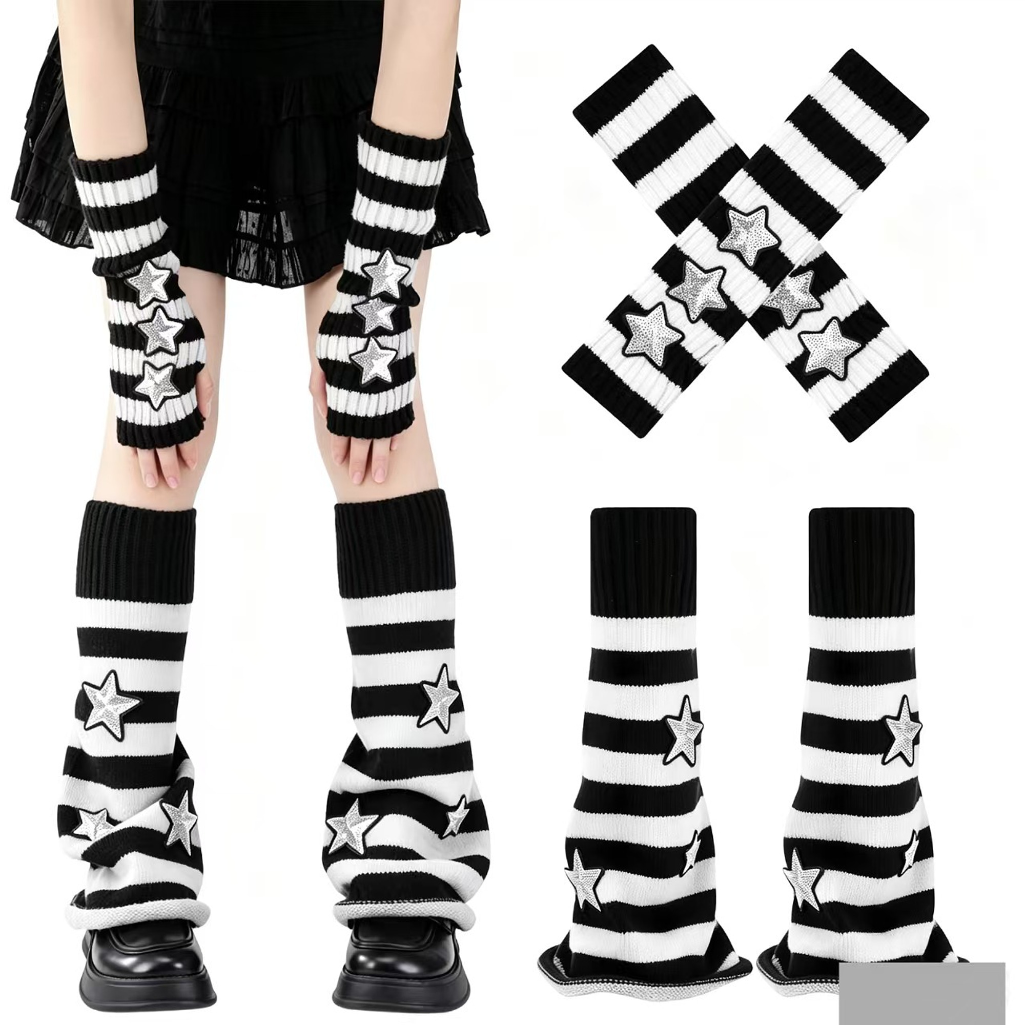 QF-010 leg warmers detail 5