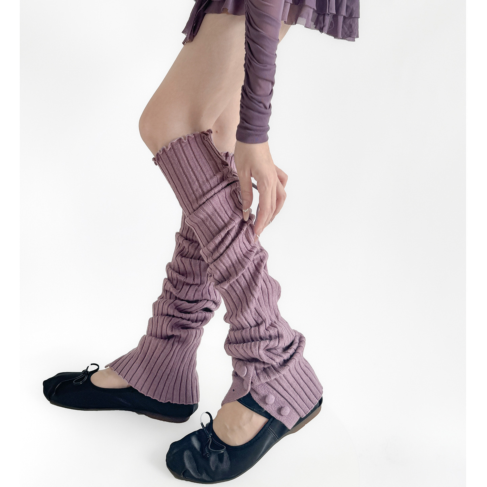 QF-002 leg warmers detail 10