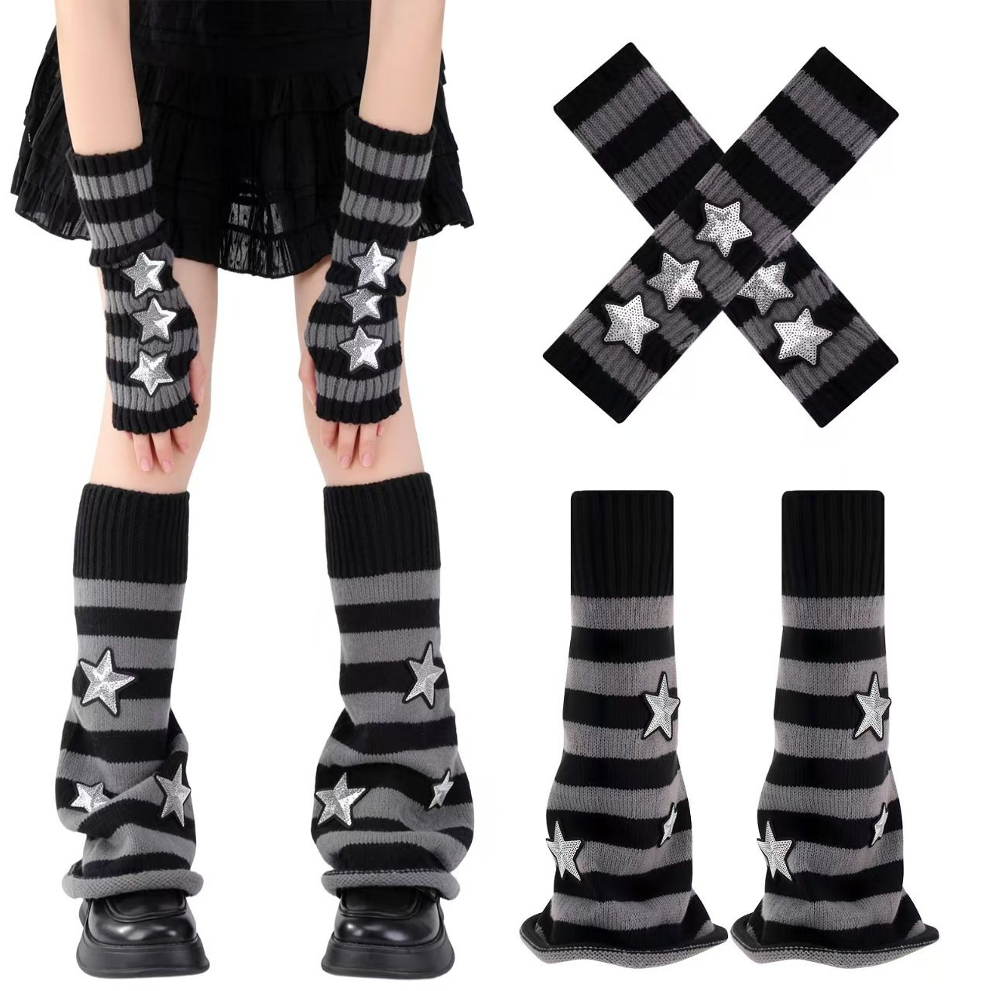 QF-010 leg warmers detail 4