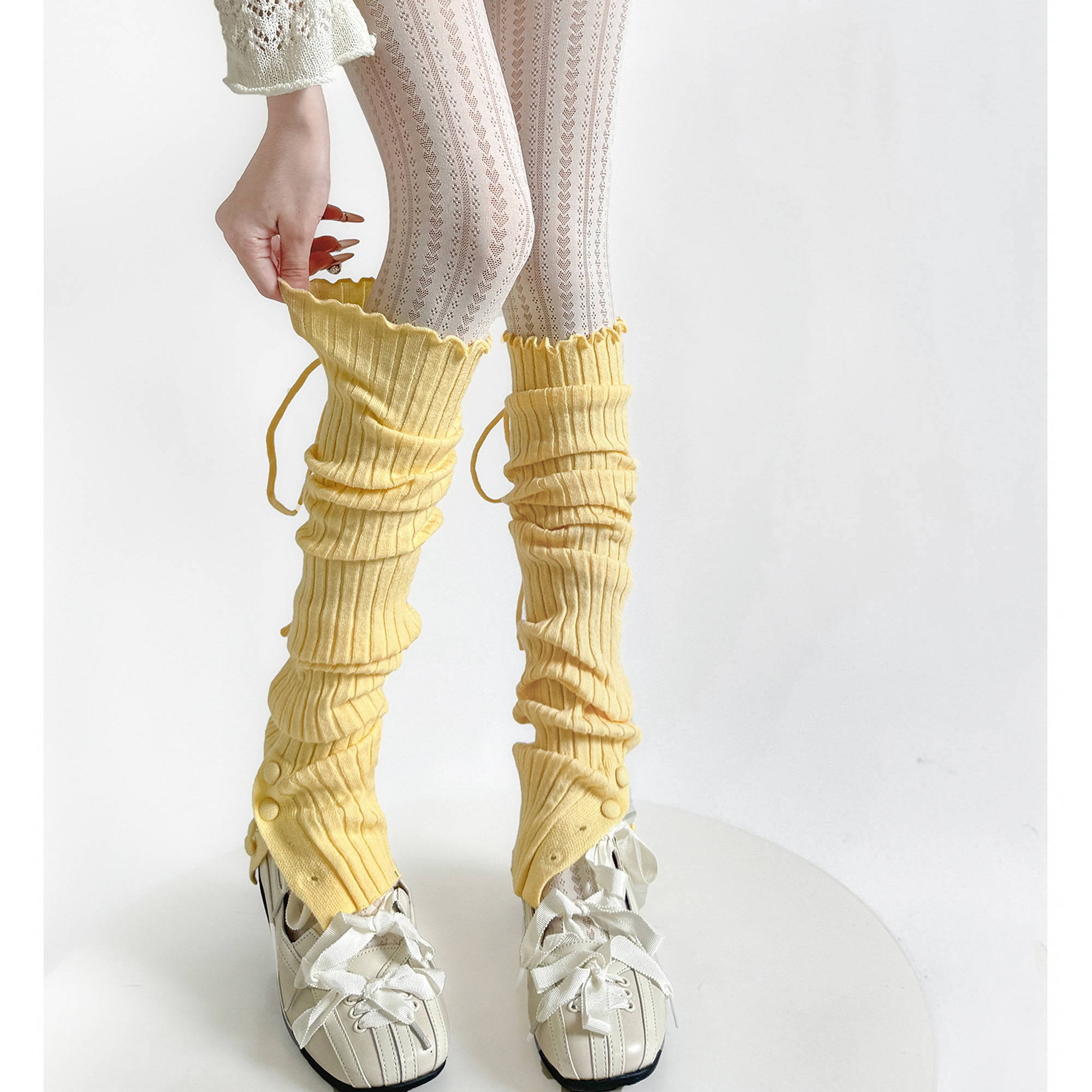 QF-002 leg warmers detail 9