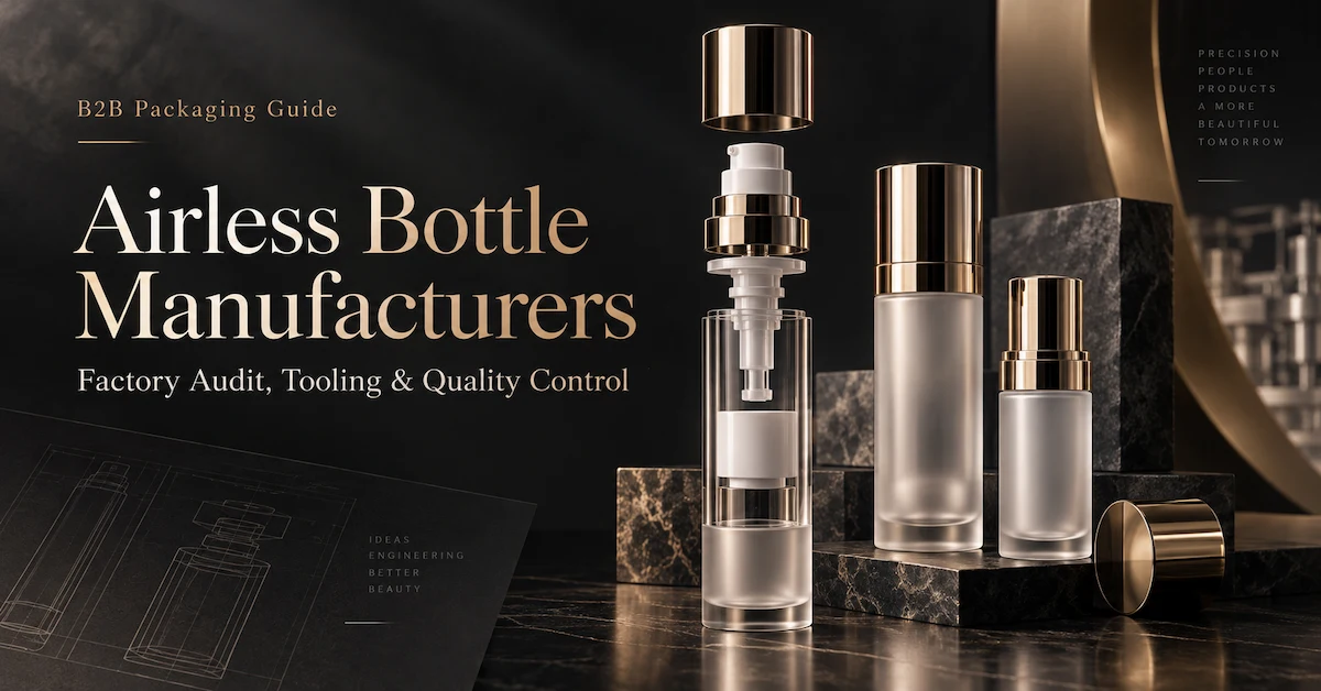 Airless bottle manufacturers quality control
