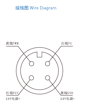 D-RG118-DC24 four-pin wiring diagram