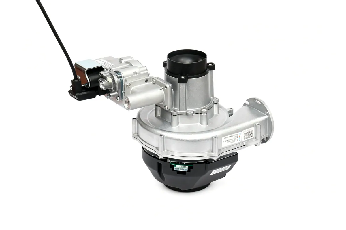 D-RG138 blower with VK4405 gas valve and premixer